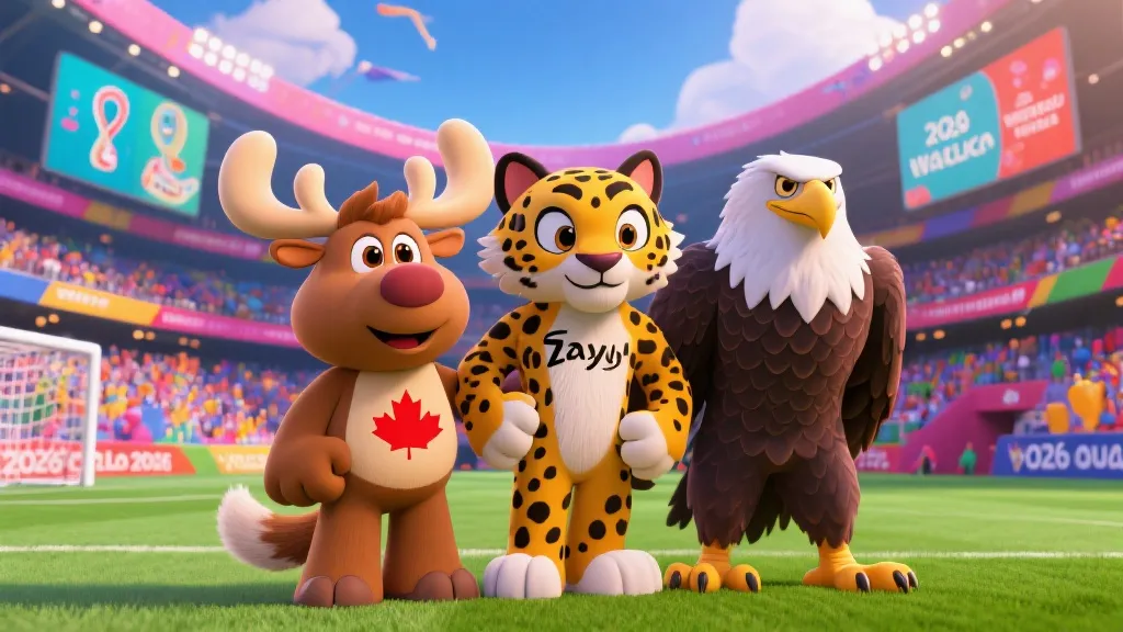 揭秘2026世界杯吉祥物：Maple、Zayu与Clutch背后的文化密码与狂欢寓意